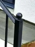 handrail end