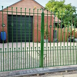 double driveway gate