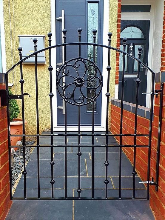 A small front gate