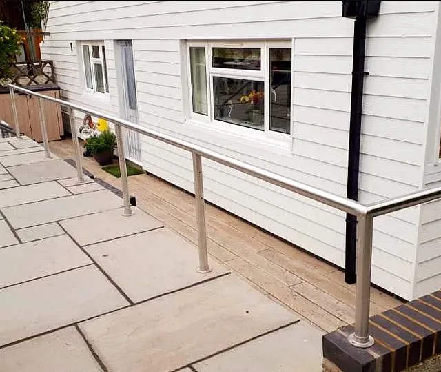 stainless steel handrail