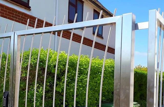 stainless steel gate